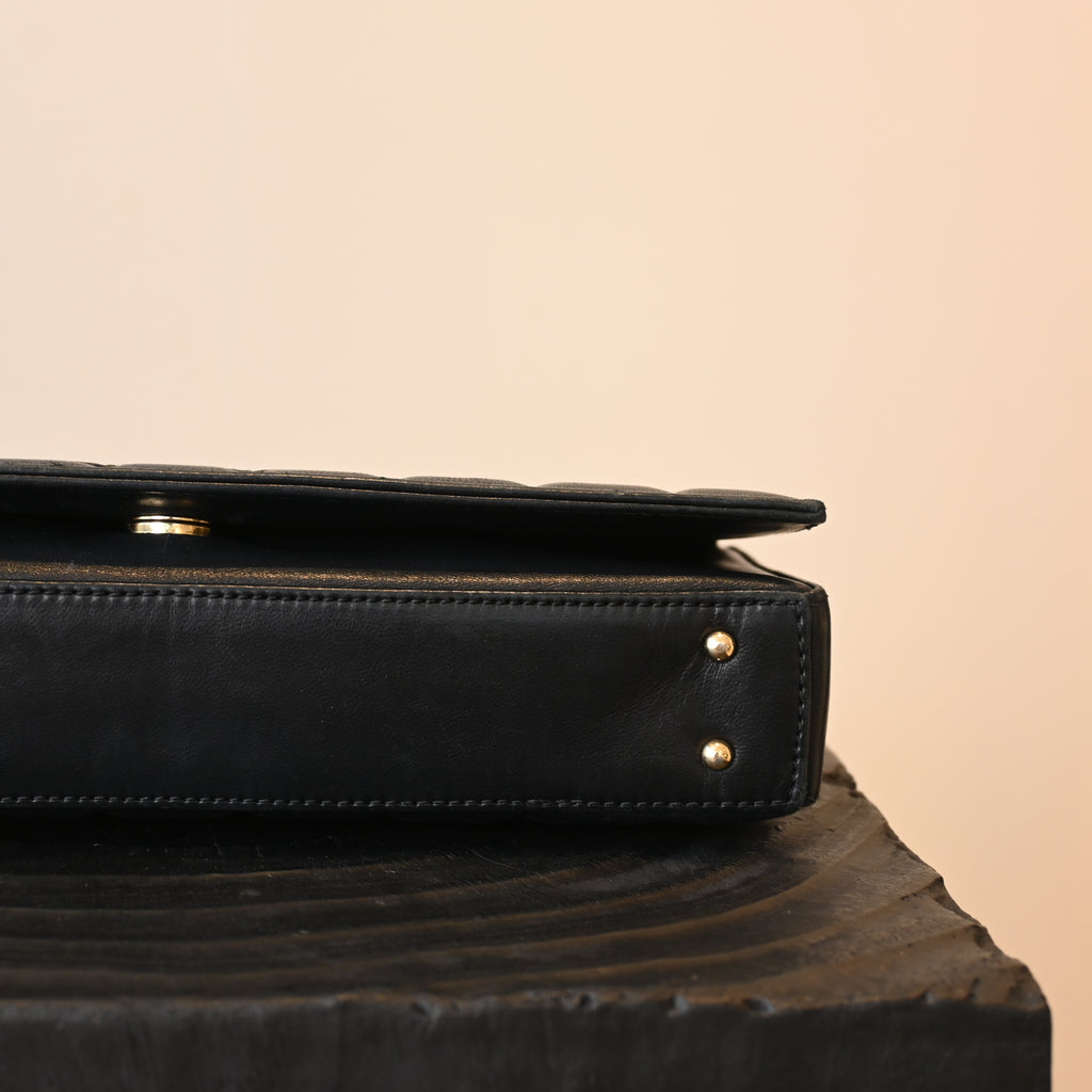 Chanel Chocolate Bar Lambskin Shoulder Bag