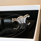 Celine Triomphe Belt 75 SHW