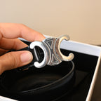 Celine Triomphe Belt 75 SHW