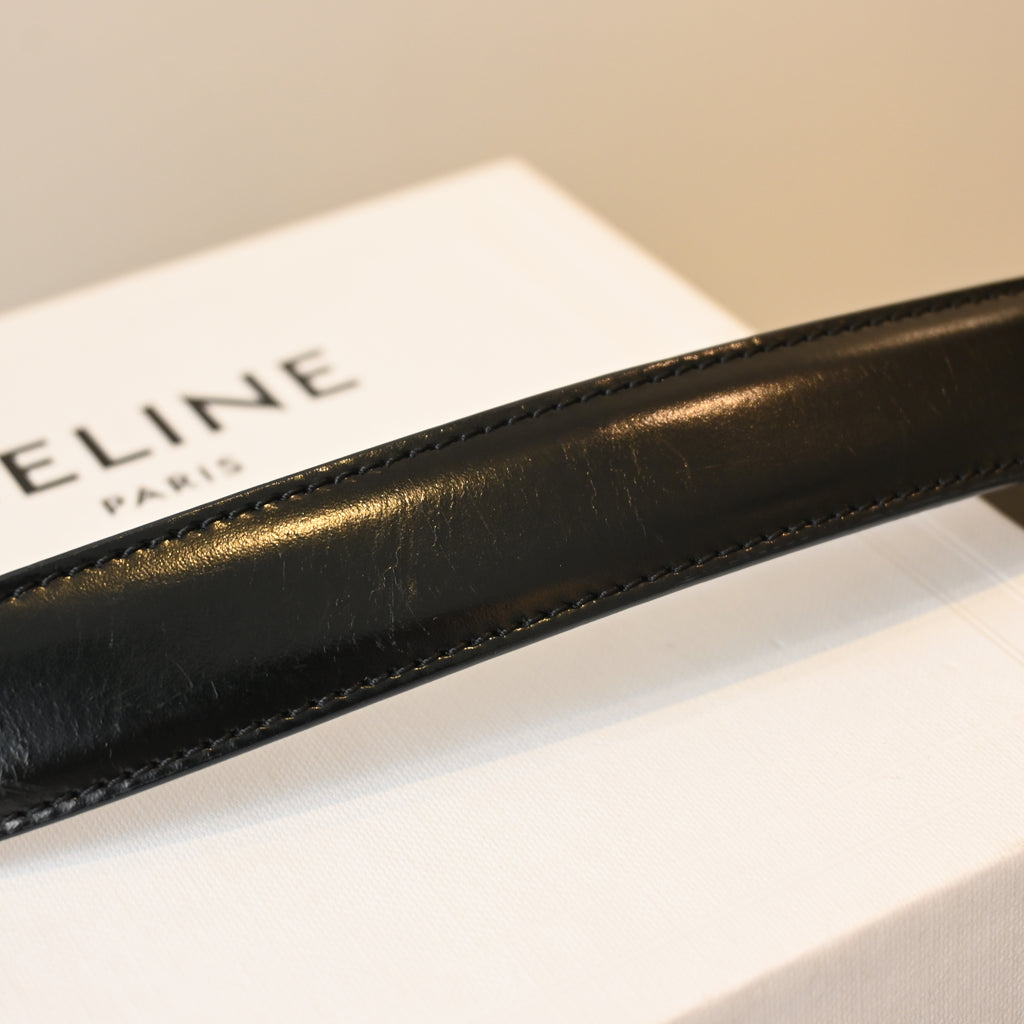Celine Triomphe Belt 75 SHW