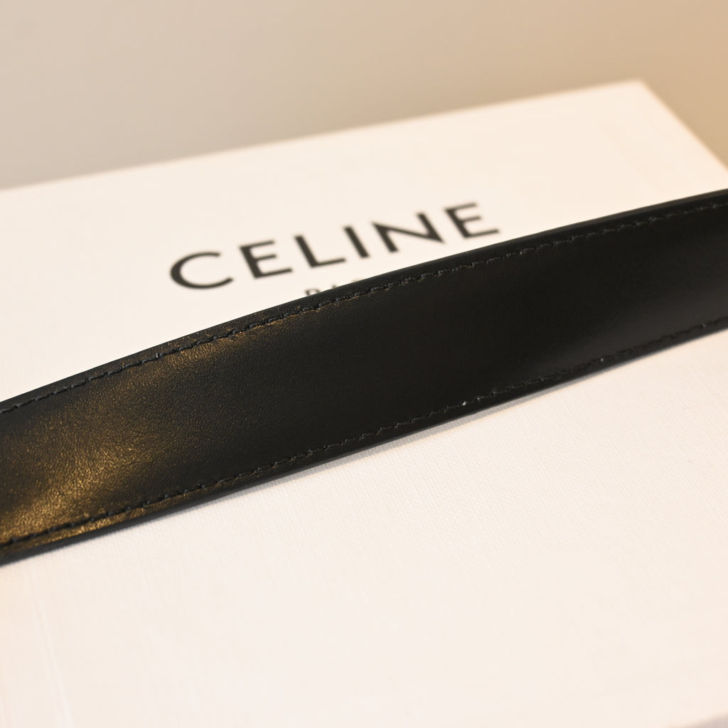 Celine Triomphe Belt 75 SHW