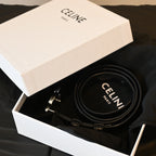 Celine Triomphe Belt 75 SHW
