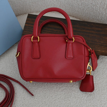 Prada Saffiano Lux Mini Crossbody Bag