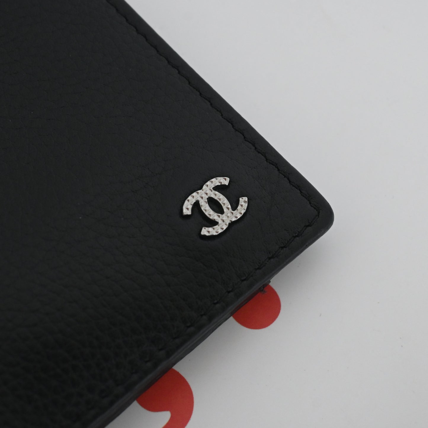Chanel Coco Mark Leather Card Case