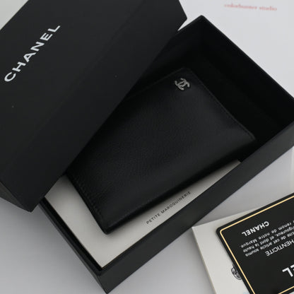 Chanel Coco Mark Leather Card Case