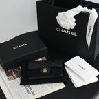 Chanel Cardholder Black Caviar