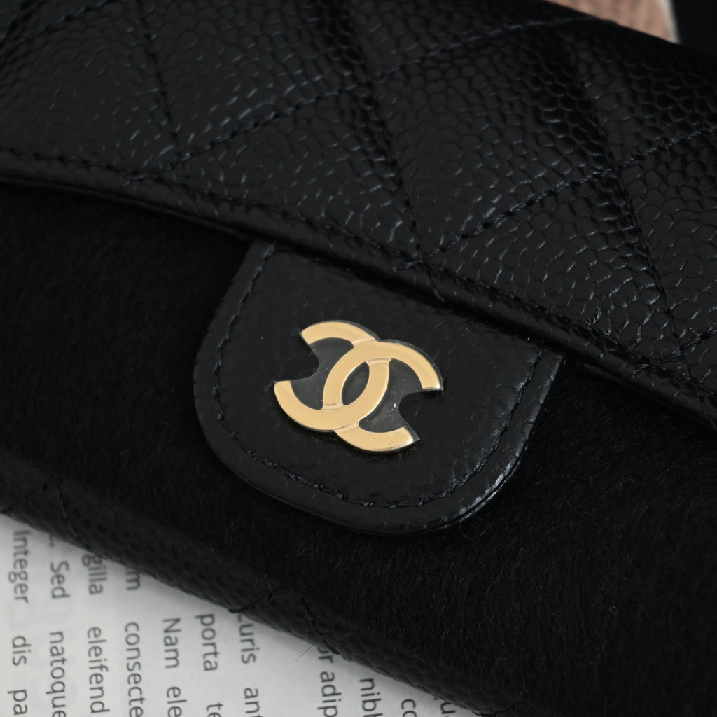 Chanel Cardholder Black Caviar