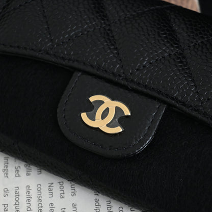 Chanel Cardholder Black Caviar