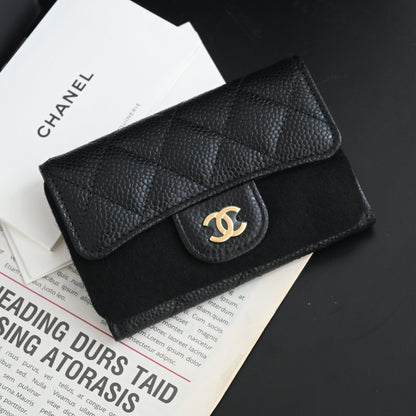 Chanel Cardholder Black Caviar