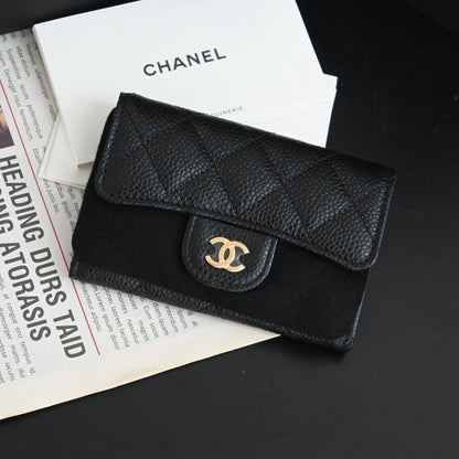 Chanel Cardholder Black Caviar
