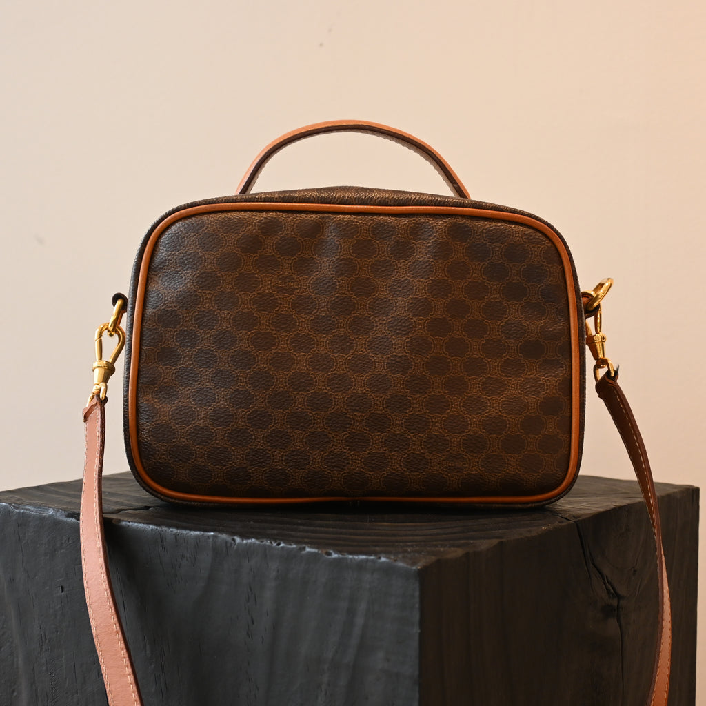 Celine Triomphe Monogram Camera Bag - Leluxe Vintage Sdn. Bhd.