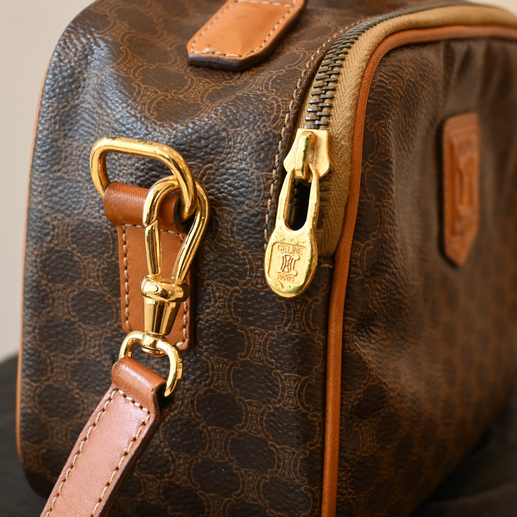 Celine Triomphe Monogram Camera Bag - Leluxe Vintage Sdn. Bhd.