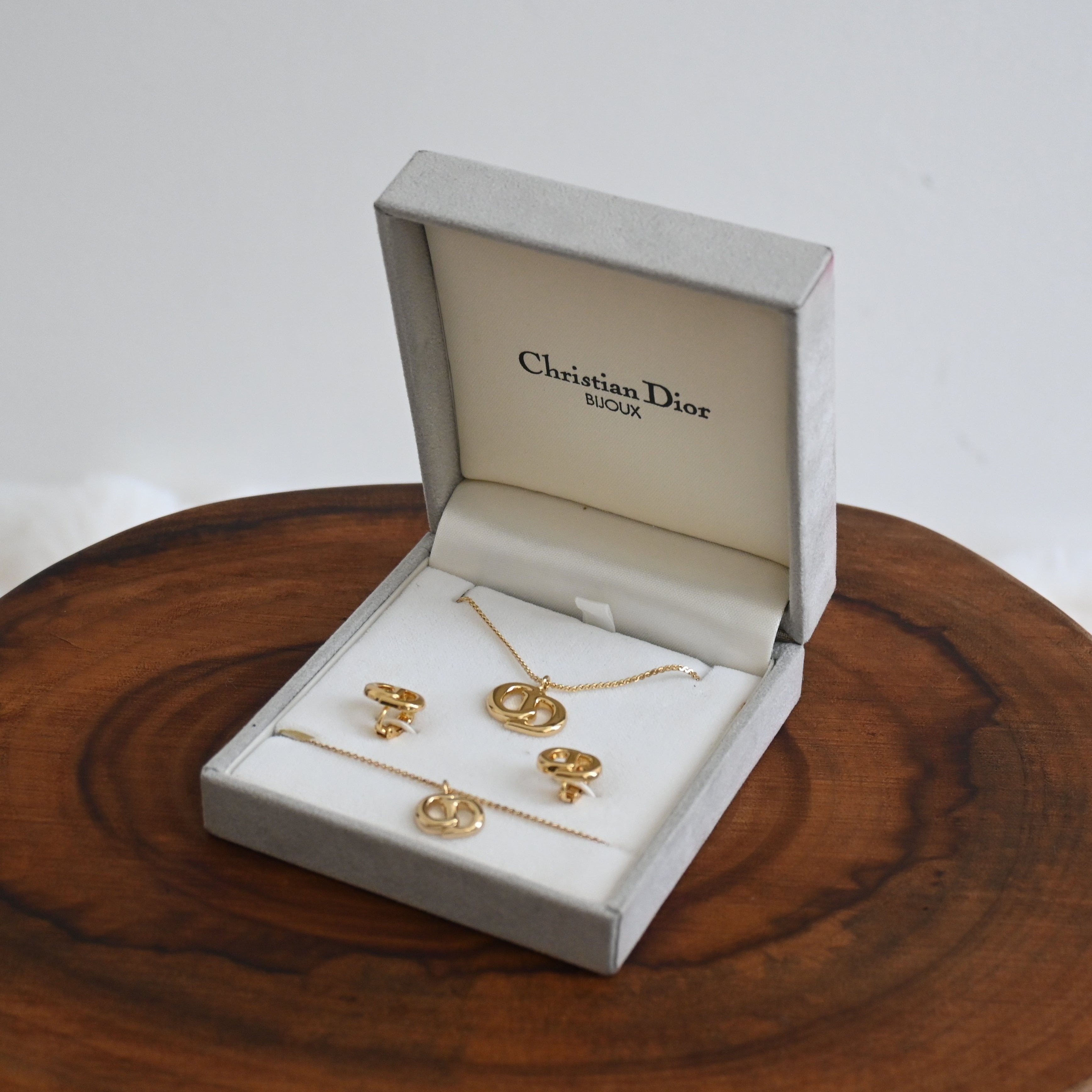 Christian Dior Classic CD Accessory Set - Necklace, Bracelet