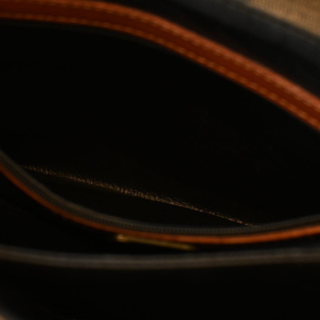 Fendi Pequin Striped Kelly Top Handle Bag - Leluxe Vintage Sdn. Bhd.