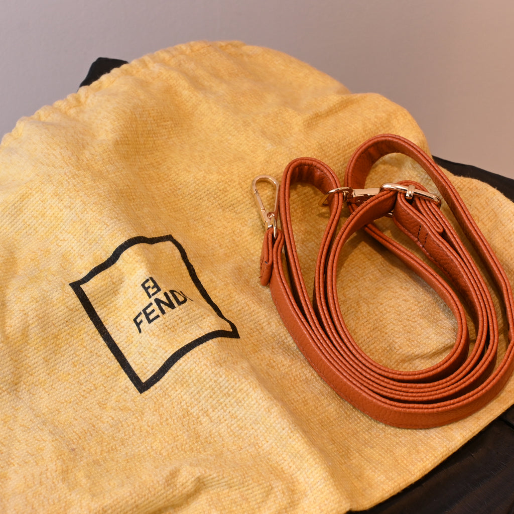 Fendi Pequin Striped Kelly Top Handle Bag - Leluxe Vintage Sdn. Bhd.