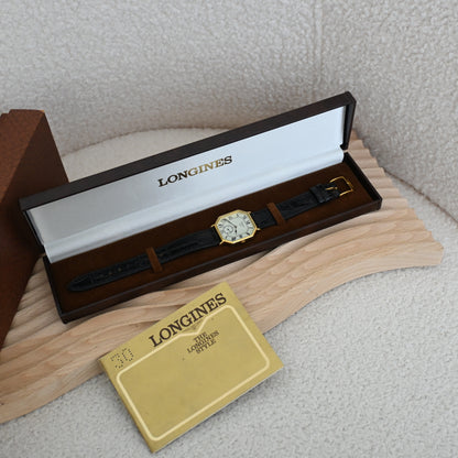 Longines Octagon White Roman Watch 150th Anniversary ref. L976.2