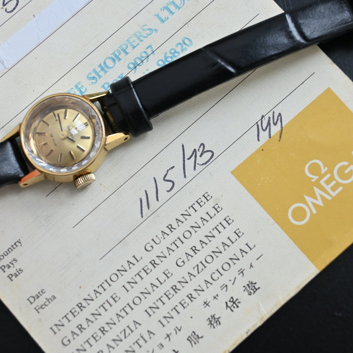 Omega De Ville Saphette Vintage Watch