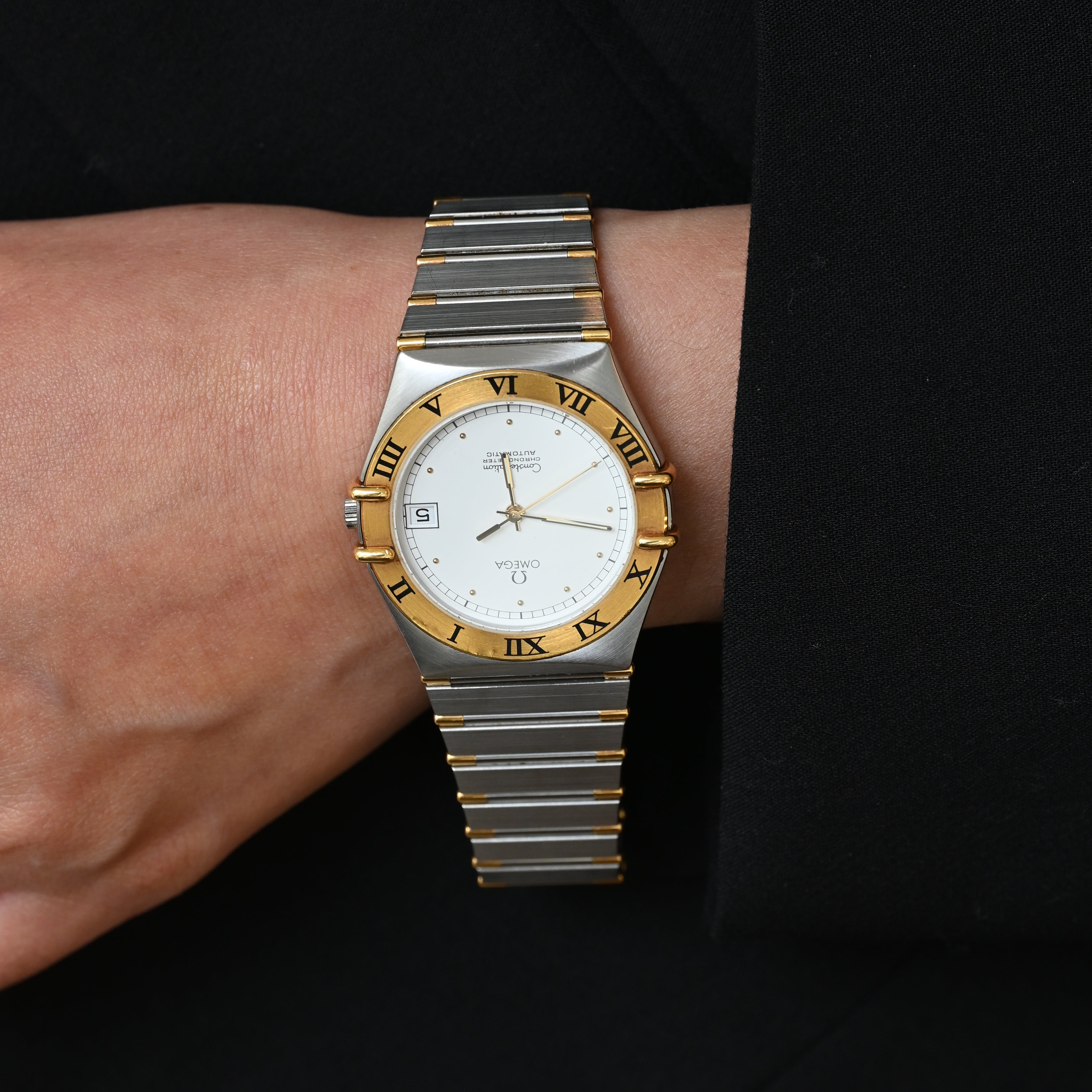 Omega Constellation  Manhattan Ref.368.1075 Cal.1111 - Leluxe Vintage Sdn. Bhd.