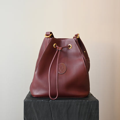 Cartier Bucket Drawstring Bag