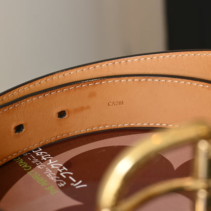 Louis Vuitton Amarante Monogram Vernis Belt