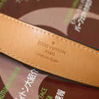 Louis Vuitton Amarante Monogram Vernis Belt - Leluxe Vintage Sdn. Bhd.