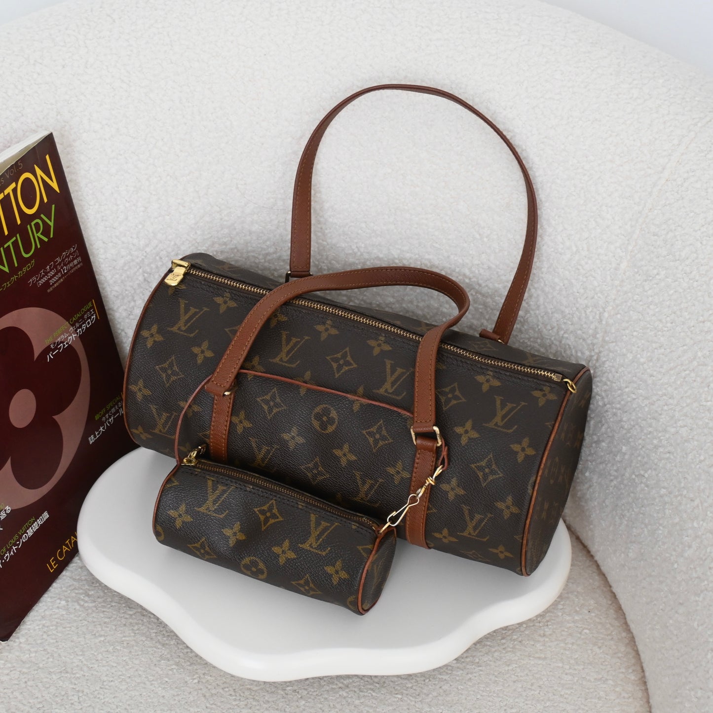 Louis Vuitton Papillon 30 with Mini Papillon from 2001