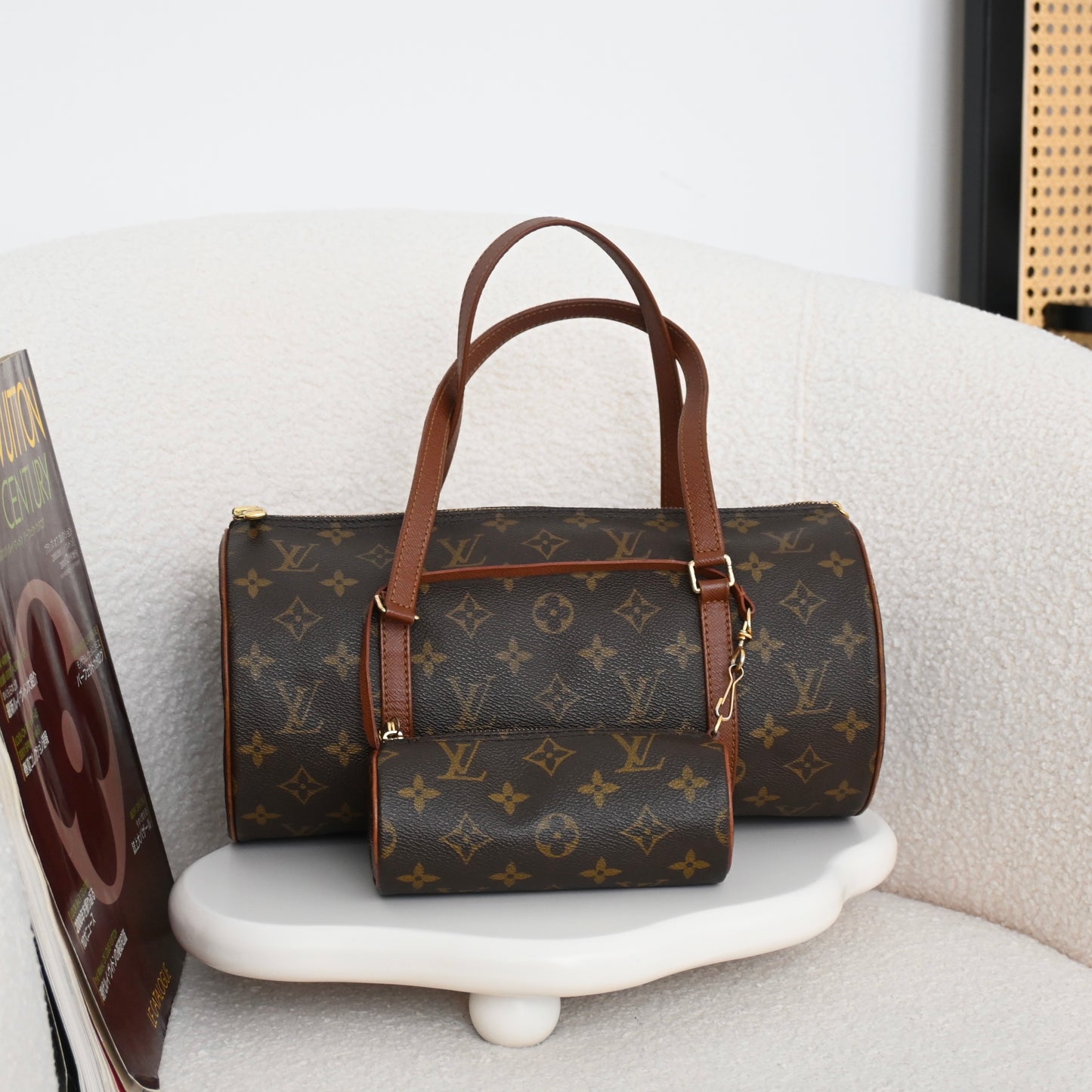 Louis Vuitton Papillon 30 with Mini Papillon from 2001