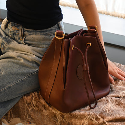 Cartier Bucket Drawstring Bag