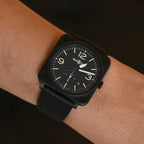 Bell & Ross BRS-64-CMBI Ceramic Black Watch