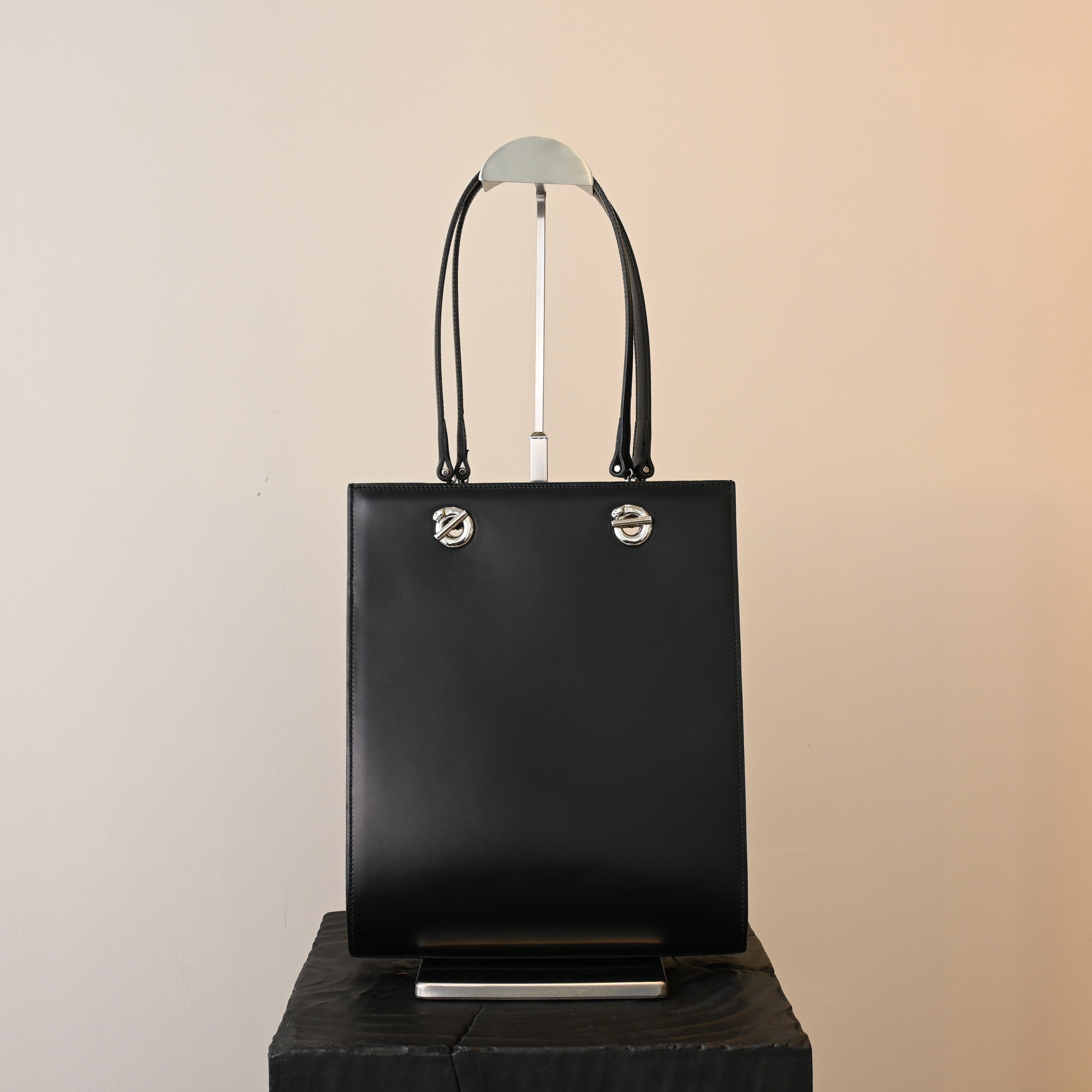 Cartier Panthere Black Tote