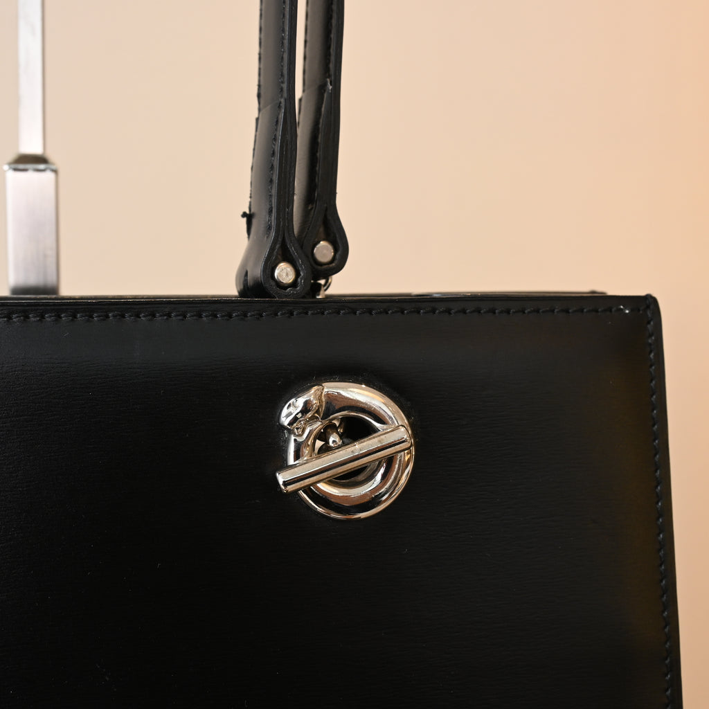Cartier Panthere Black Tote