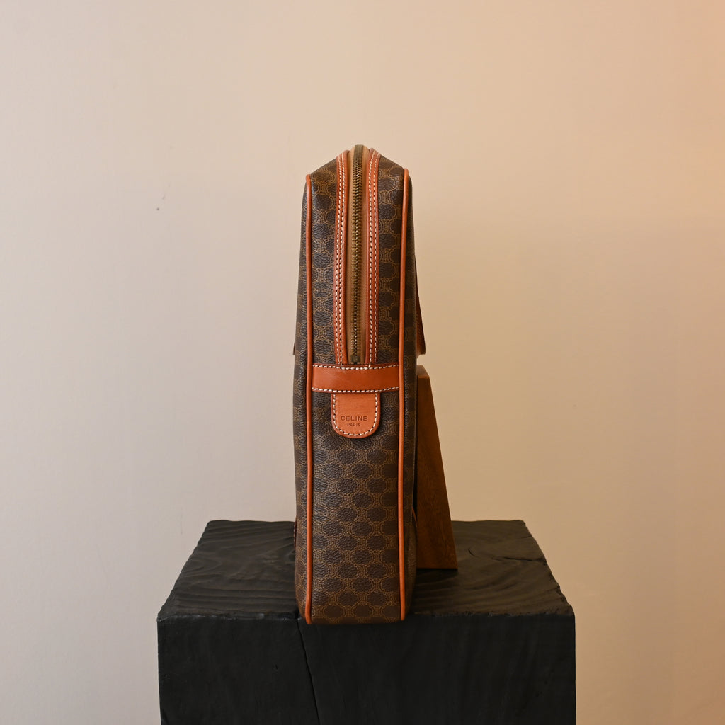 Celine Macadam Triomphe Monogram Briefcase