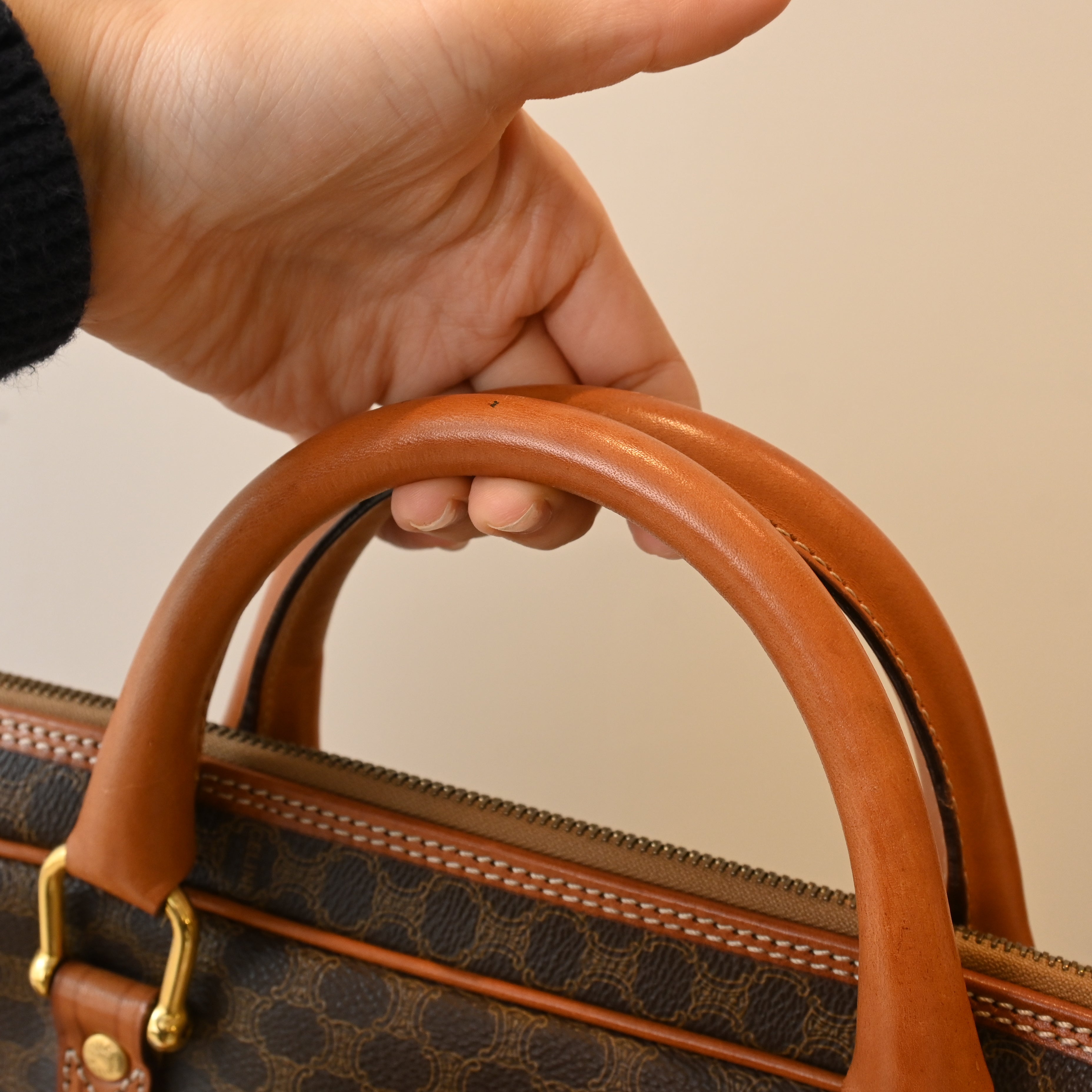 Celine Macadam Triomphe Monogram Briefcase