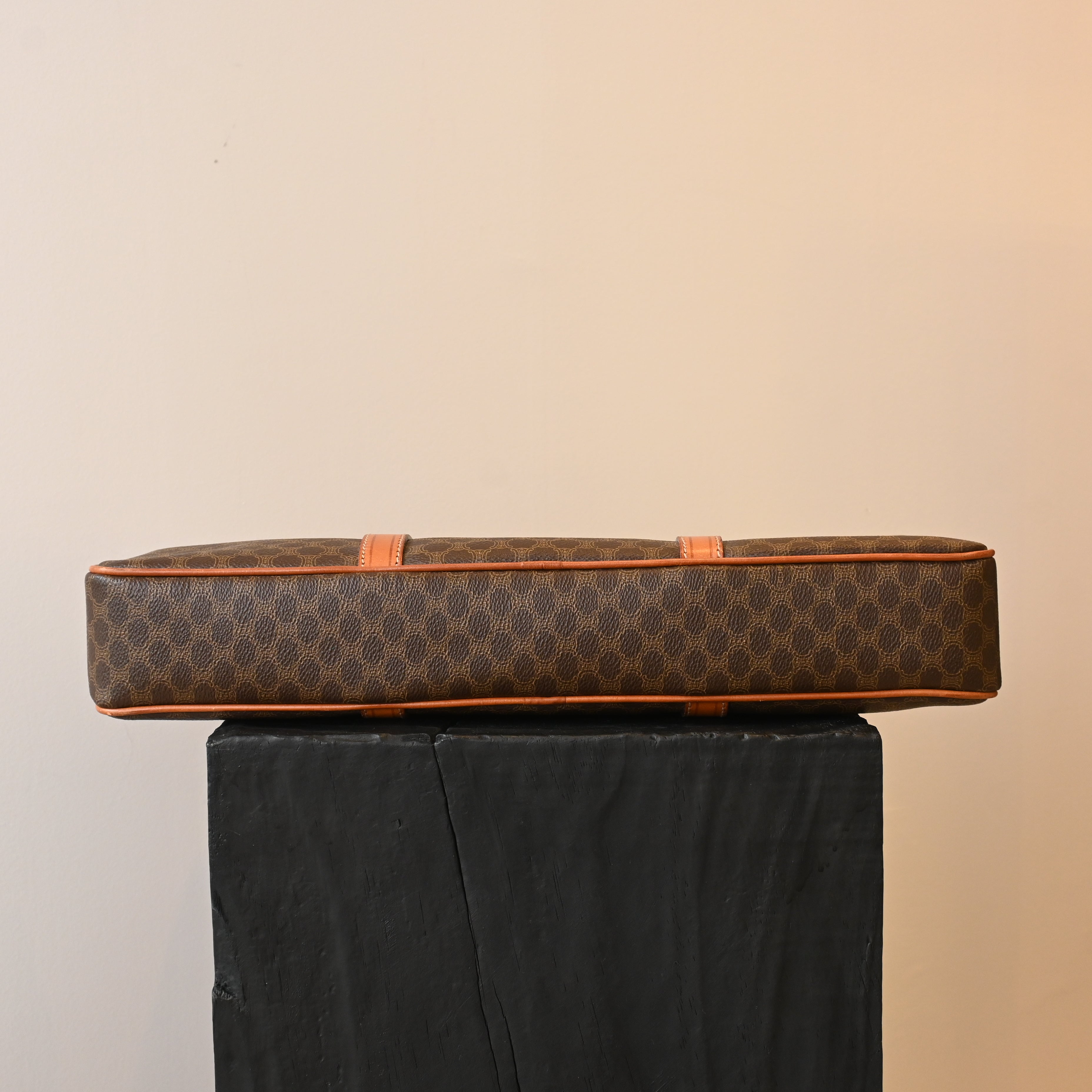 Celine Macadam Triomphe Monogram Briefcase