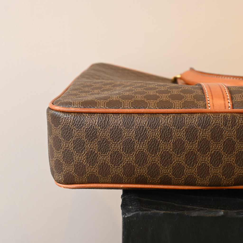 Celine Macadam Triomphe Monogram Briefcase