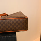Celine Macadam Triomphe Monogram Briefcase