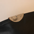 Prada Nappa Circle Buckle Tassel Square Flap