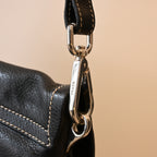 Prada Nappa Circle Buckle Tassel Square Flap