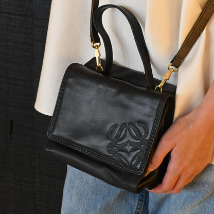 Loewe Anagram Nappa Leather Bag - Leluxe Vintage Sdn. Bhd.