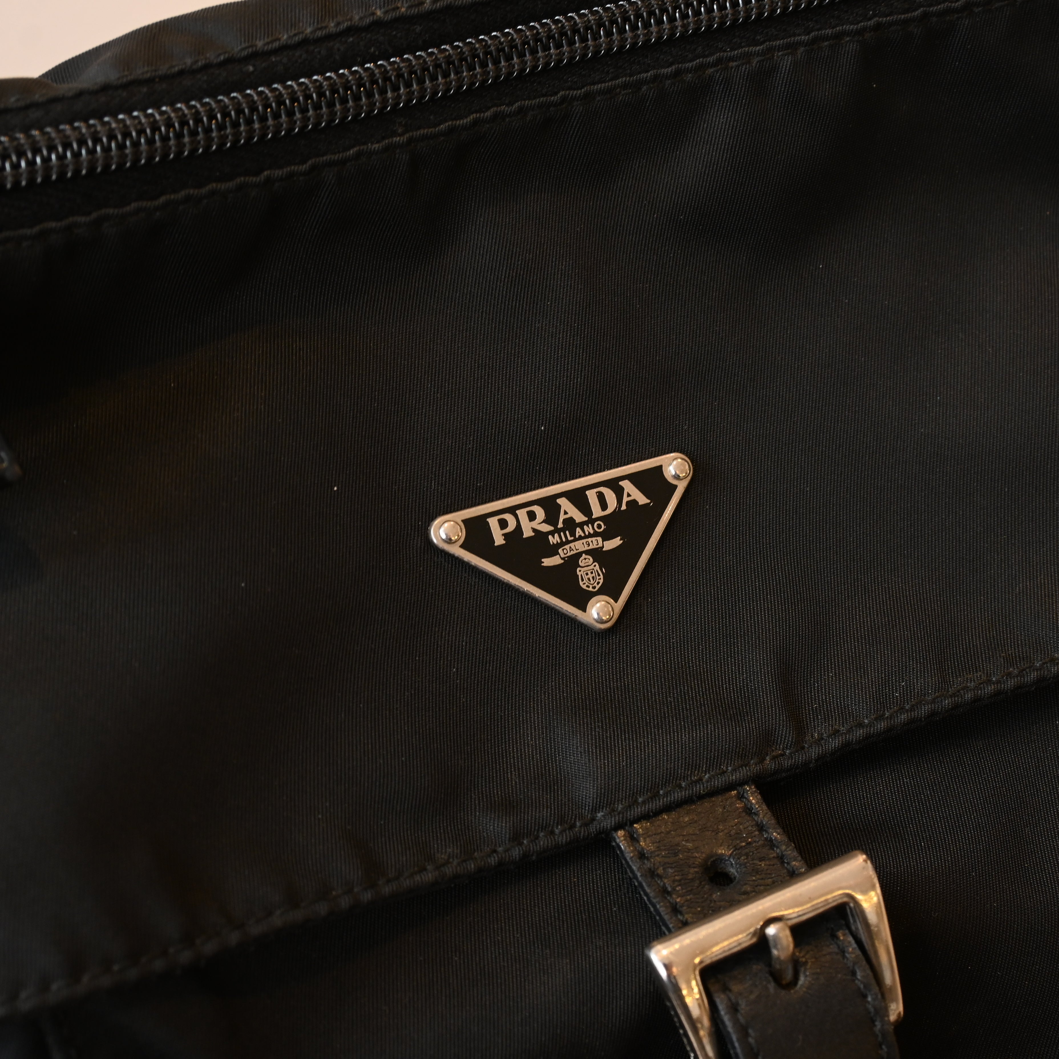Prada Nylon Messenger Bag