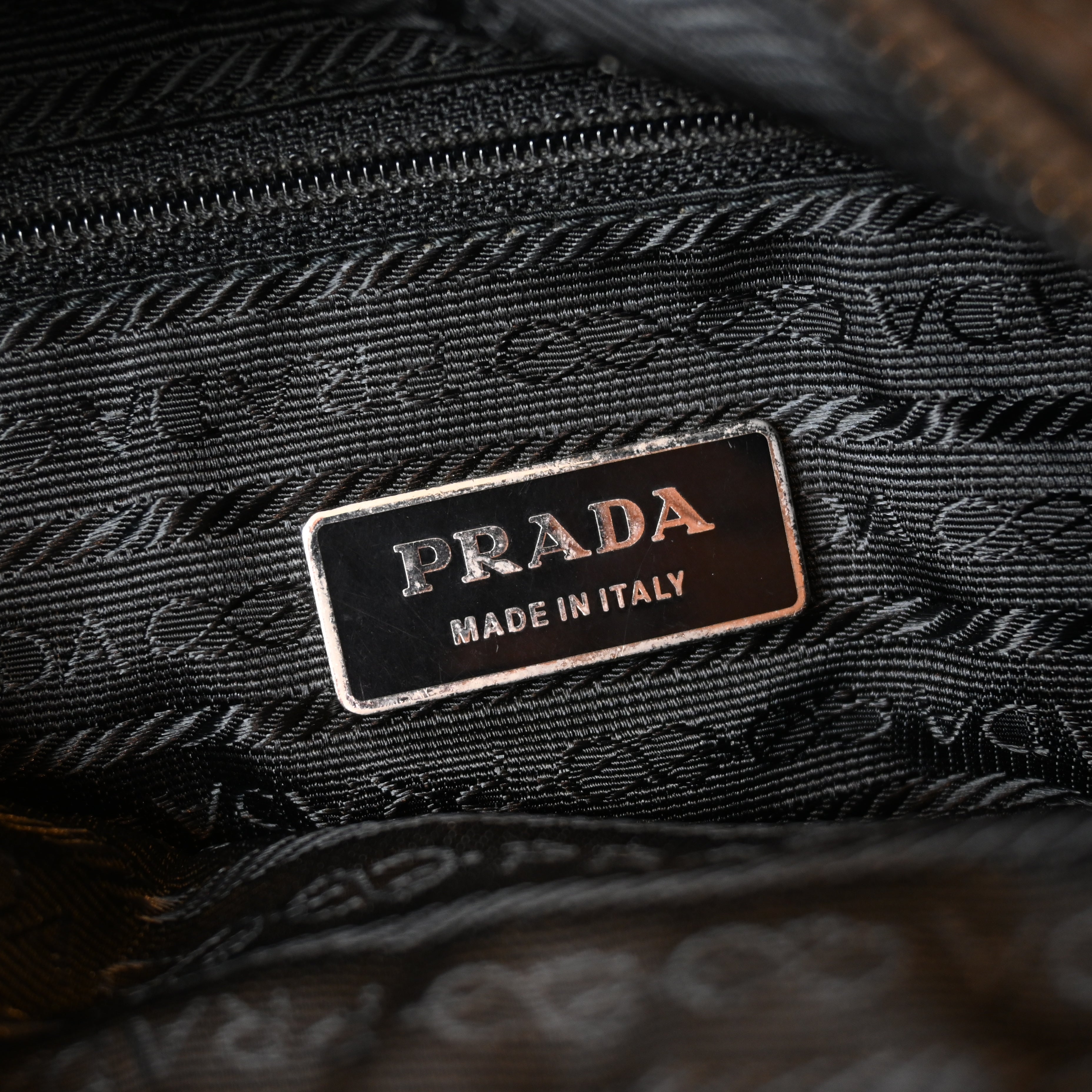 Prada Nylon Messenger Bag