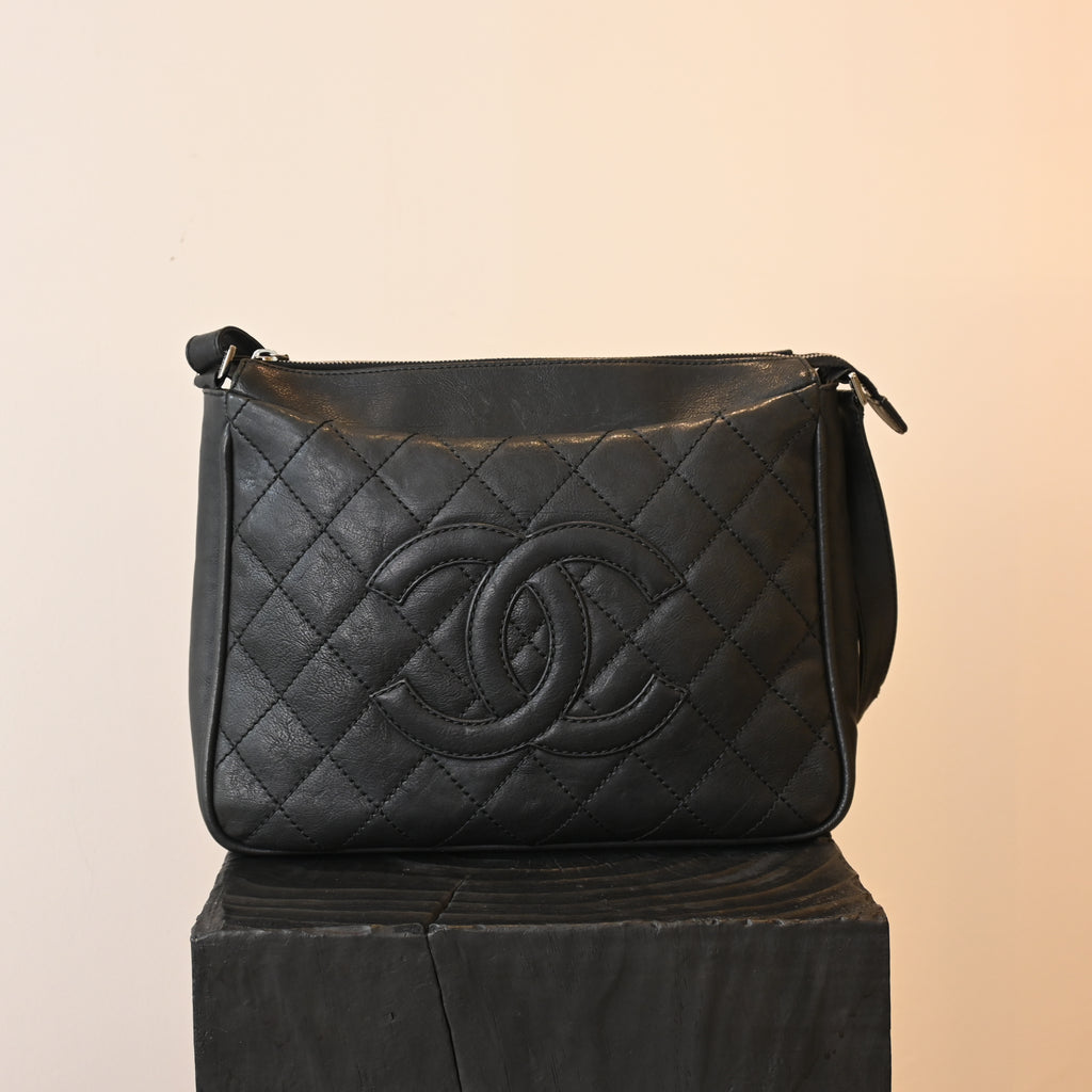 Chanel Timeless CC Calfskin Wild Stitch Hobo Bag