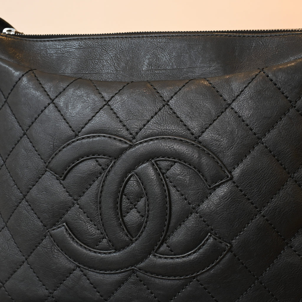 Chanel Timeless CC Calfskin Wild Stitch Hobo Bag
