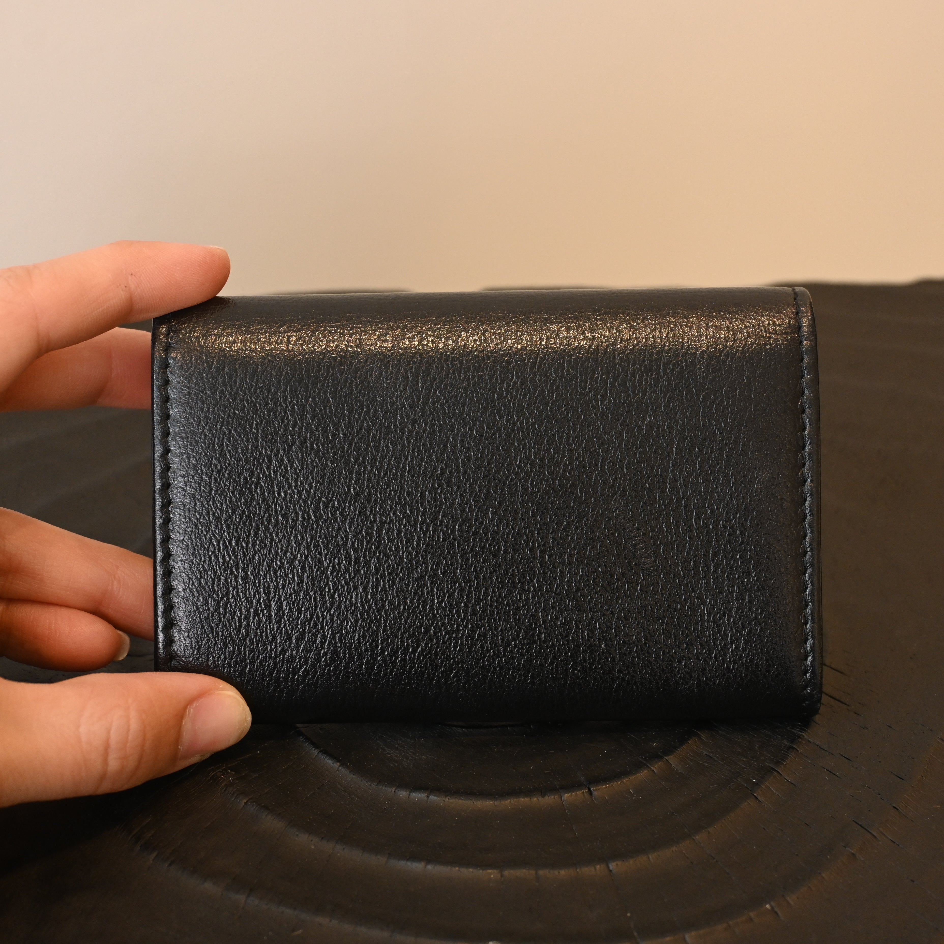 Chanel Camelia Calfskin Cardholder