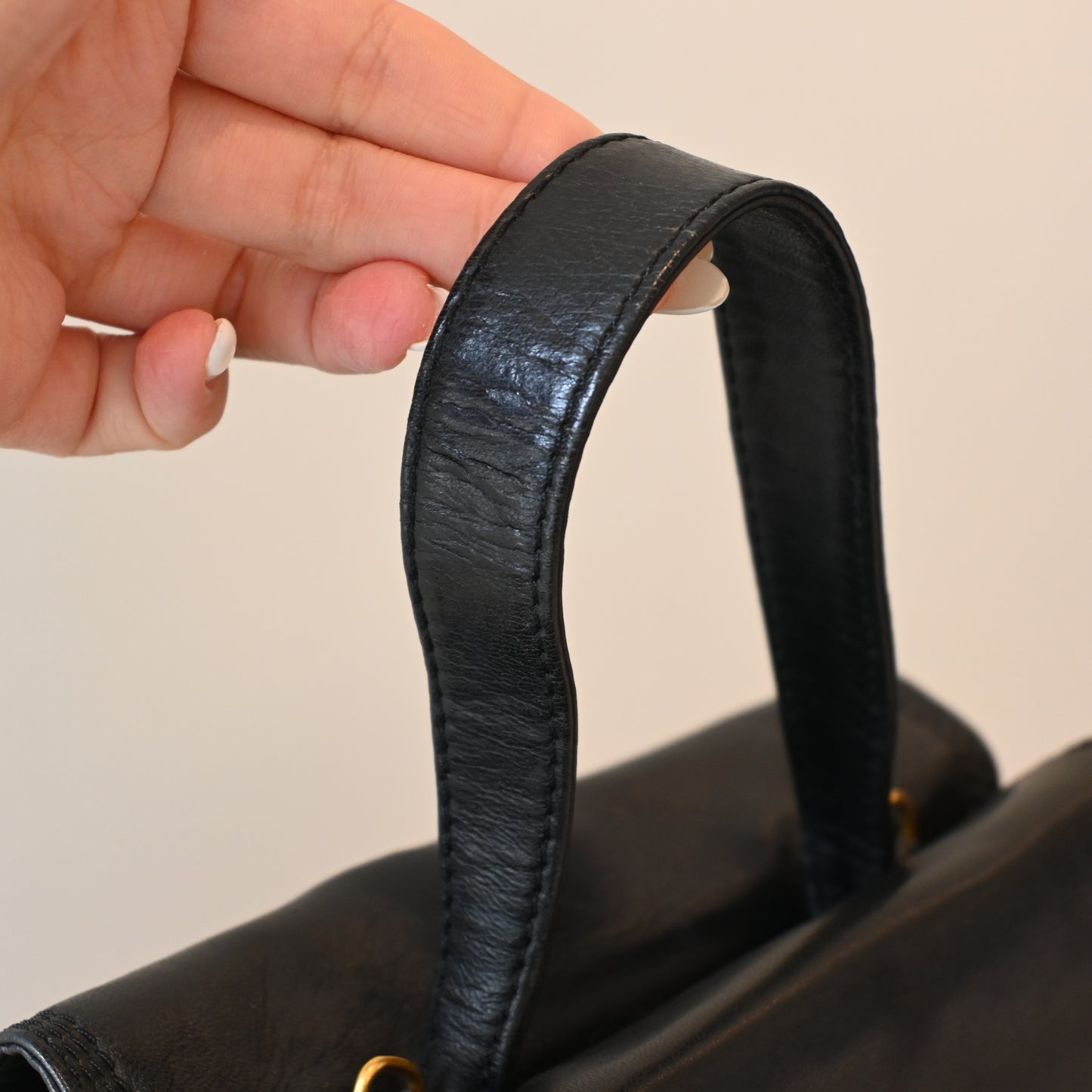 Loewe Anagram Nappa Leather Bag - Leluxe Vintage Sdn. Bhd.