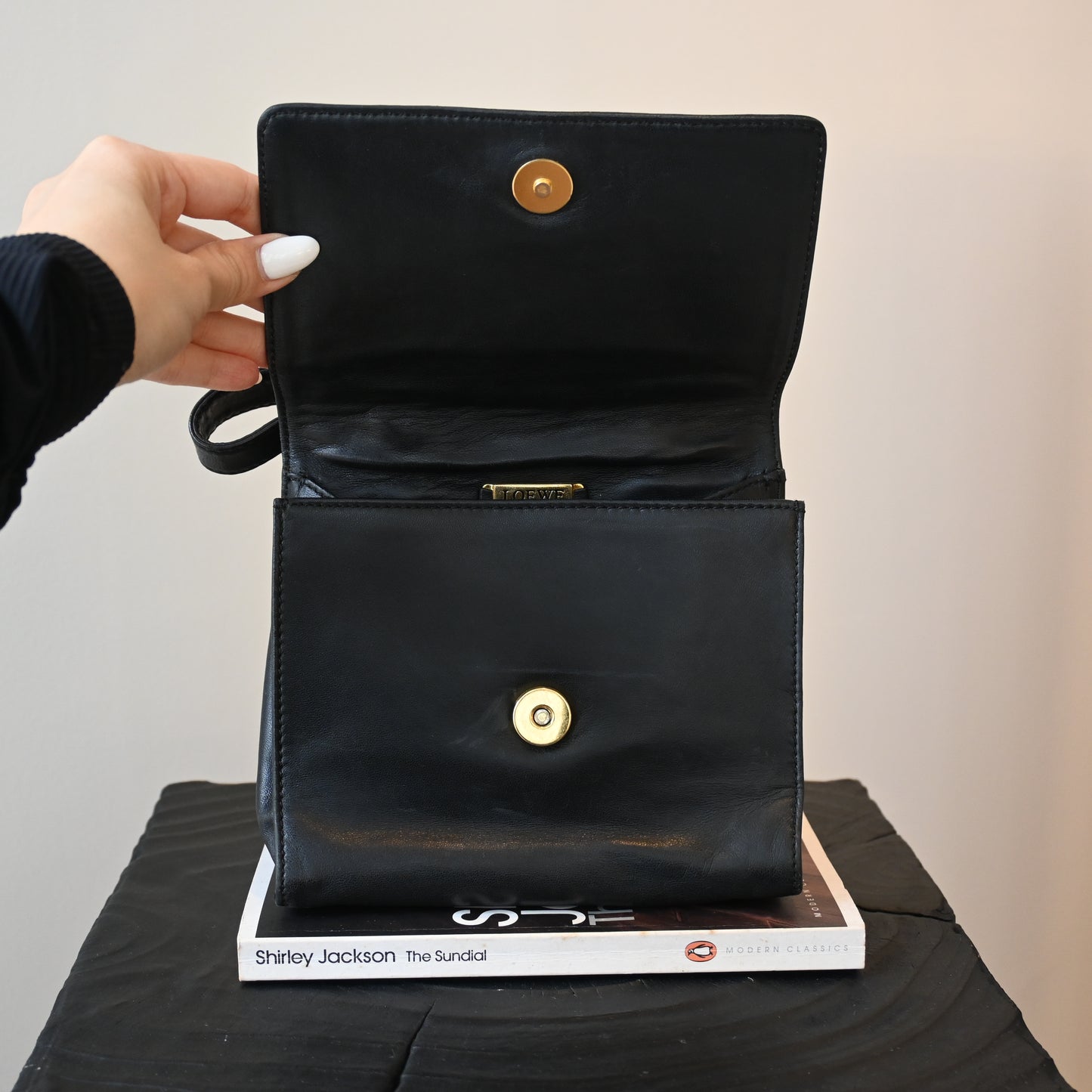 Loewe Anagram Nappa Leather Bag - Leluxe Vintage Sdn. Bhd.