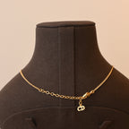Christian Dior Ribbon Bow Necklace