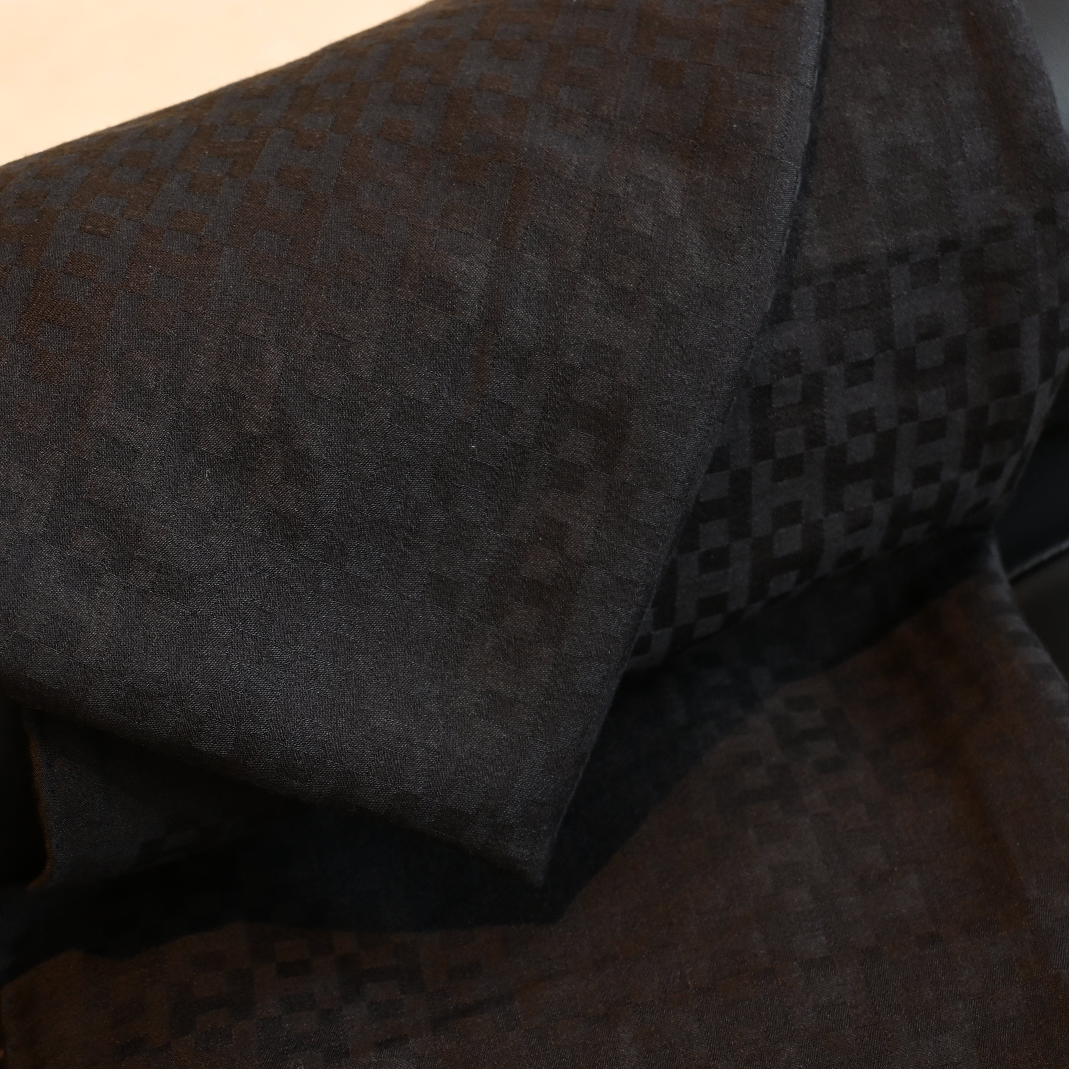 Hermès H Logo Stole Cashmere & Silk