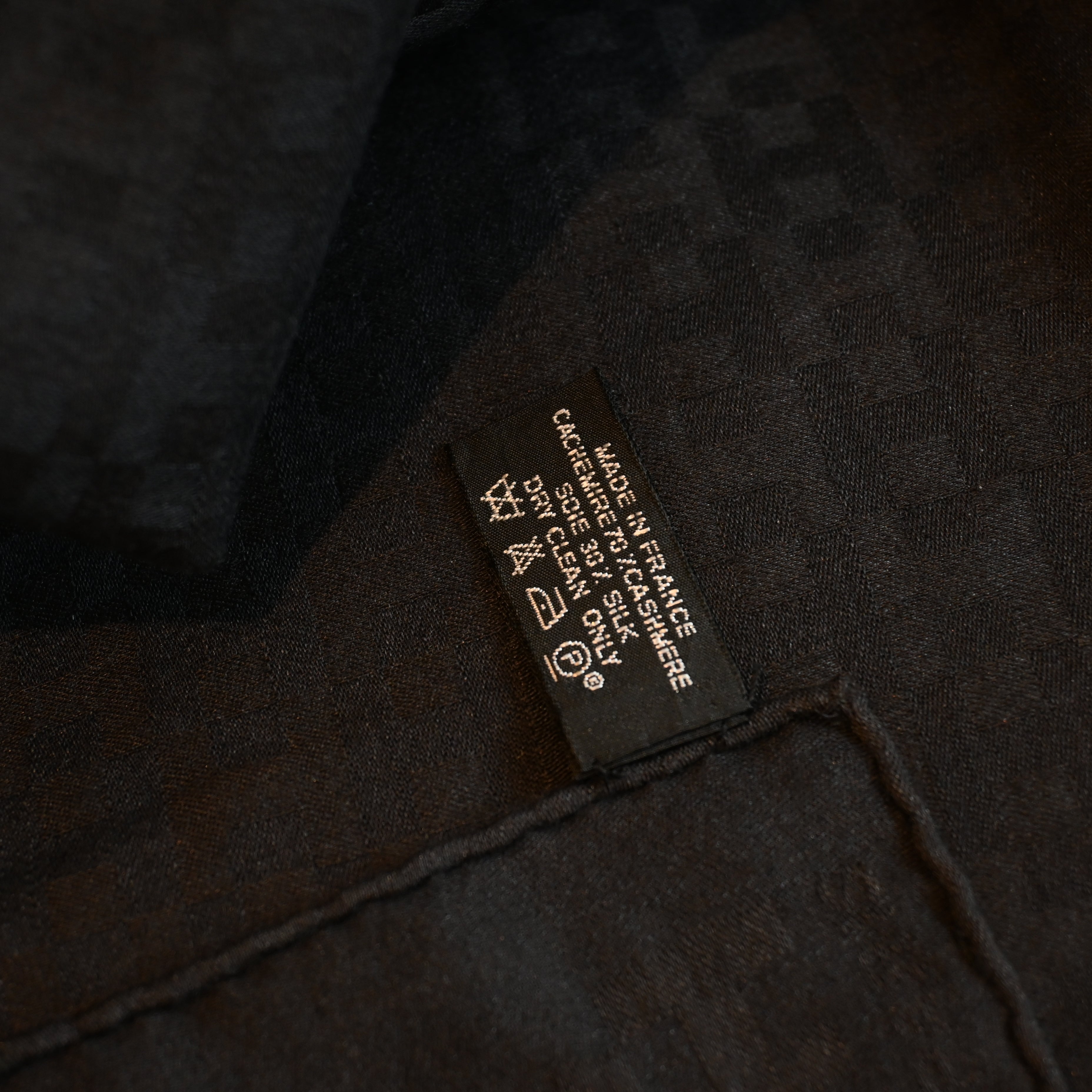 Hermès H Logo Stole Cashmere & Silk