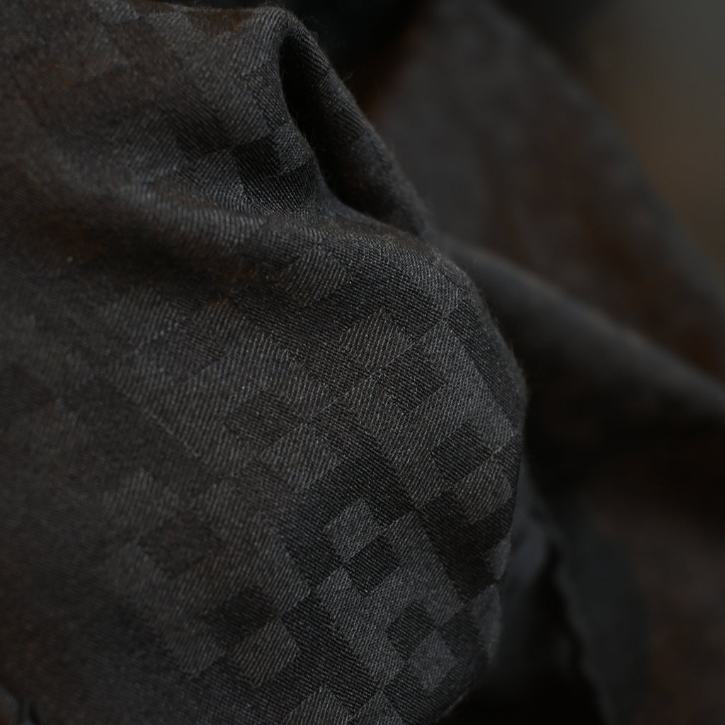 Hermès H Logo Stole Cashmere & Silk